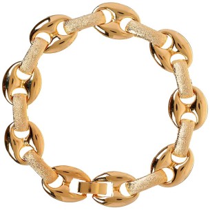 Bracelet CAFEREO Gold Bracelet chaine souple Grains de...
