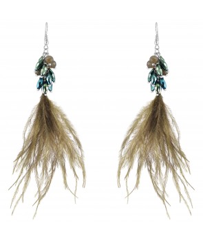 BOUCLES D'OREILLES - REVOL KAKI