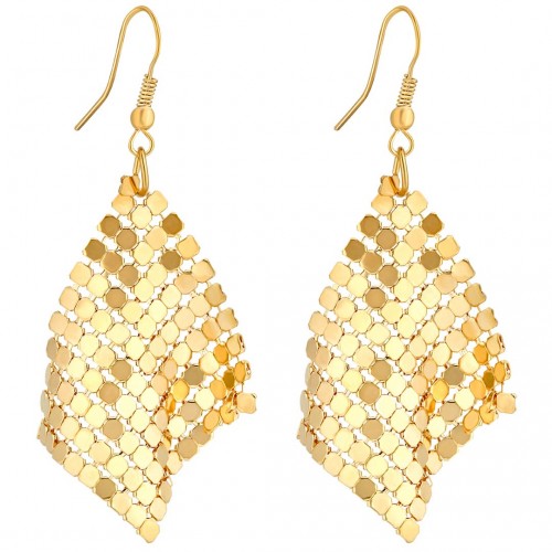 LYDIA GOLD earrings Gold metal