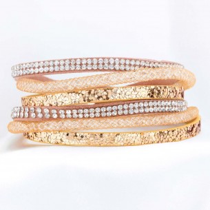 LIGHTSTORM TRIPLE Beige Nude Silver Double Tour Multirow... 2